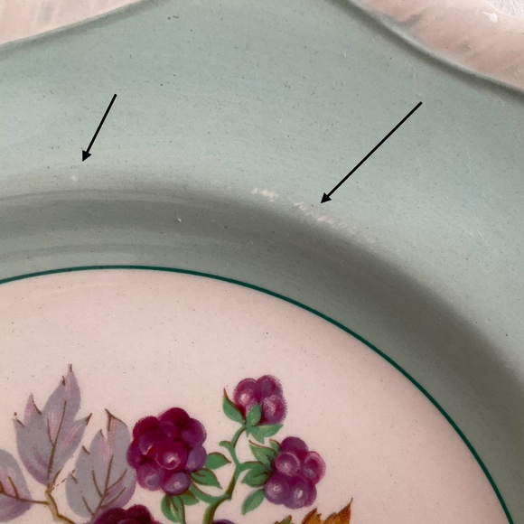 California by Johnson Brothers Vintage 7-3/4” Salad Plate Aqua#A - Picture 15 of 16